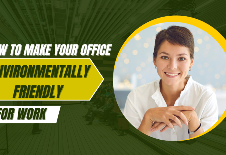 How to Make Your Office Environmentally Friendly for Work?